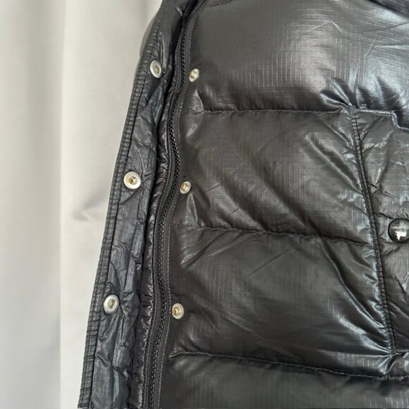 J.CREW Puffer Down Fill Vest Full Zip Black Insulated Outdoor Nylon Women's Med - Picture 4 of 10